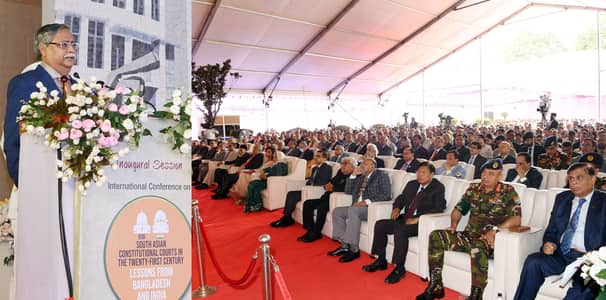 বিচারকদের ক্ষমতার অপব্যবহার রোধ করার আহ্বান রাষ্ট্রপতির