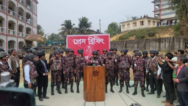 বিজিবি প্রেস বিফিং
