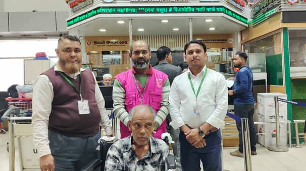 রেমিটেন্স যোদ্ধা পঙ্গু ইসমাইল আলী থাকতে চান বৃদ্ধাশ্রমে!
