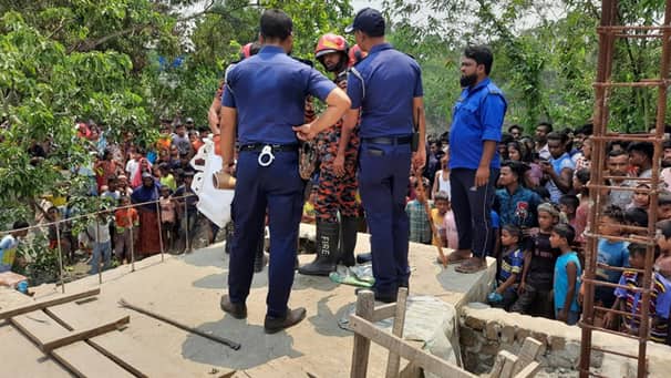 নাসিরনগরে সেপটিক ট্যাংকে নেমে মুহূর্তেই প্রাণ গেল ৩ যুবকের