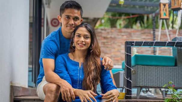 সিনেমাকে হার মানাবে ভারতীয় তারকার প্রেমকাহিনী Sunil Chhetri