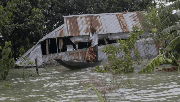 সিলেটের বন্যায় এখনও ১০ লাখেরও বেশি মানুষ পানিবন্দি