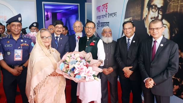 যতদিন পদ্মা সেতু থাকবে, ততদিন শেখ হাসিনার নাম উচ্চারিত হবে