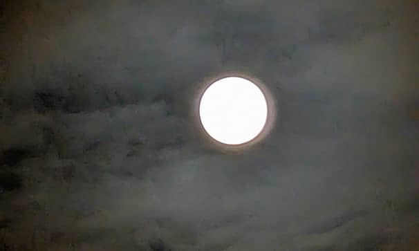 full moon snow moon