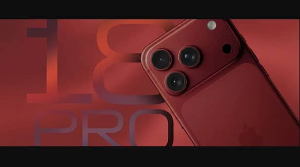 Deep Red iPhone 18 Pro