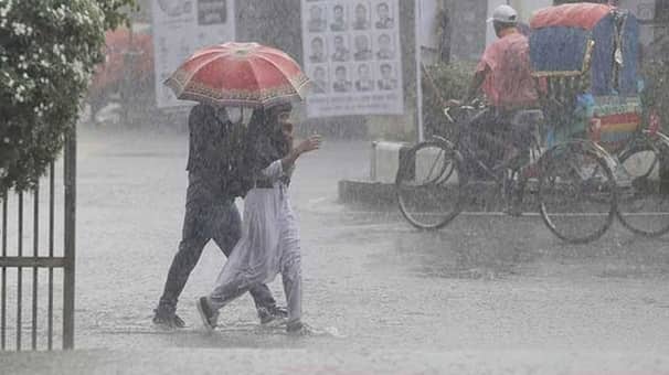 বজ্রবৃষ্টির আভাস