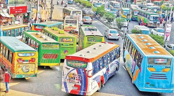 গণপরিবহনে নতুন ভাড়া