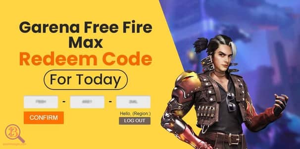 free fire max redeem codes