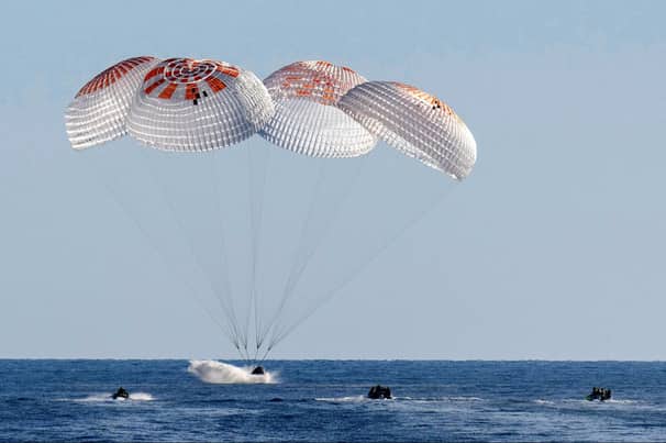 SpaceX Dragon Returns With Bioprinted Tissue and Cancer Research Samples SpaceX Dragon Returns