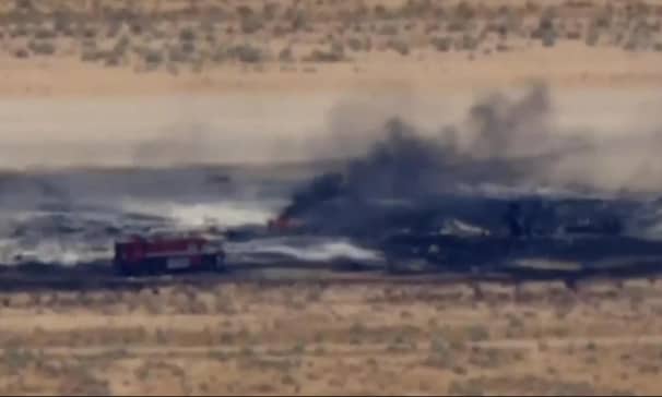 Eight Killed in B-52 Bomber Crash at Edwards Air Force Base in California Eight Killed in B-52 Bomber Crash