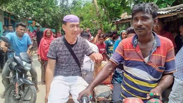 প্রেমের টানে বাংলাদেশে