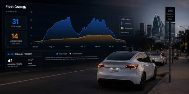 Tesla Robotaxi Fleet Doubling Monthly as Service Expands to New US Cities Tesla robotaxi fleet expansion 2026