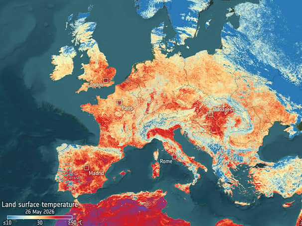 UN climate temperature records 2026