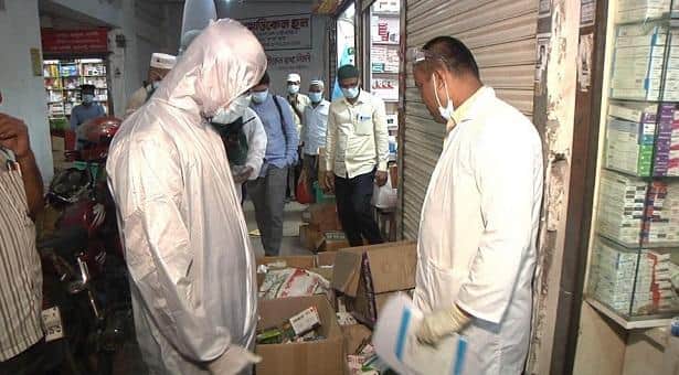 বরিশালে ফার্মেসিকে ৪৫ হাজার টাকা জরিমানা
