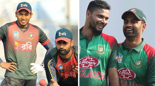 মাশরাফী-মুশফিকের একজনকে বাঁচাতে হলে যাকে বেছে নেবেন তামিম?