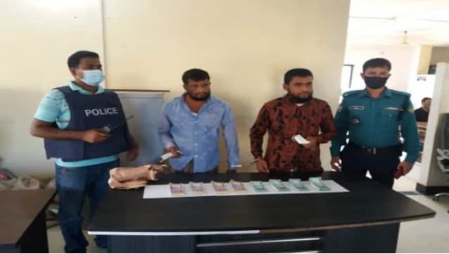 শ্রীপুরে জাল সাত লাখ টাকাসহ আটক ৪