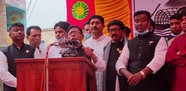 পৌর নির্বাচনে নৌকার প্রার্থীকে বিজয়ী করুন: পথসভায় বিএম মোজ্জাম্মেল