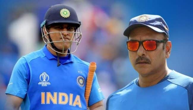 নীল জার্সিতে ধোনির ভবিষ্যত কী হবে! জানিয়ে দিলেন কোচ শাস্ত্রী