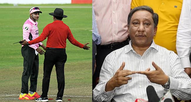 সাকিব ইস্যুতে ফেঁসে যাচ্ছেন আম্পায়াররা!