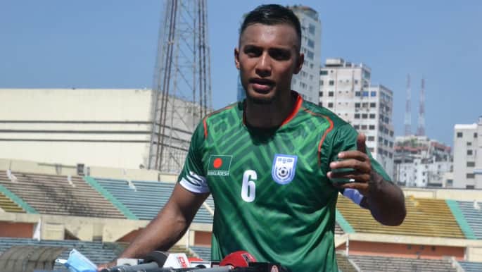নেপালের বিপক্ষে দুটি ম্যাচই জিততে চান জামাল ভূঁইয়া