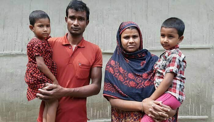 স্ত্রী আর দুই সন্তান প্রতিবন্ধী, তবুও মেলেনি ভাতা