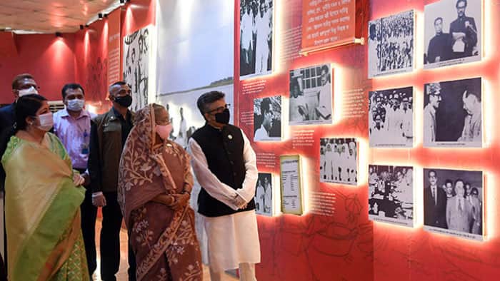 জাতীয় সংসদে বঙ্গবন্ধু প্যাভিলিয়ন উদ্বোধন করলেন প্রধানমন্ত্রী