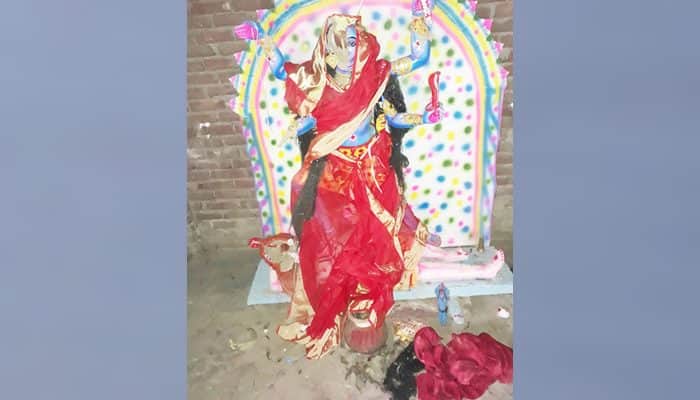 পাবনায় মন্দিরের ৪ প্রতিমা ভাঙচুর