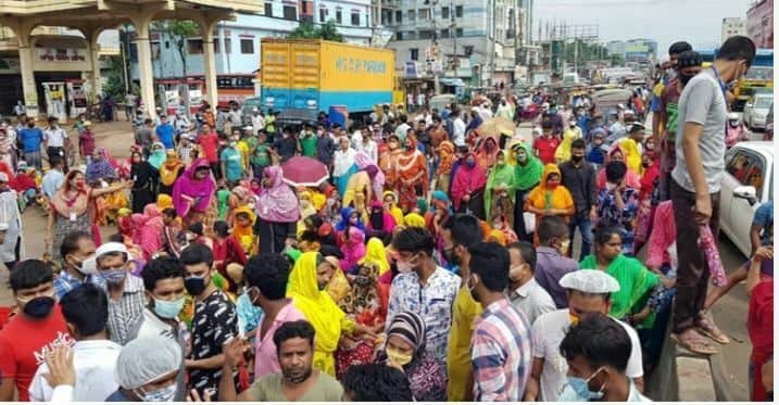 গাজীপুর রেড-ইয়েলো জোনে ভাগ হচ্ছে, আসছে কঠোর লকডাউন