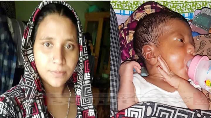 সন্তান জন্ম দিয়ে ক রোনায় মারা গেলেন মা