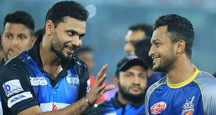 সাকিব এর চেয়েও ভালো খেললে অবাক হওয়ার কিছু নেই : মাশরাফি