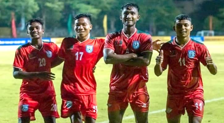 ভুটানকে হারিয়ে টানা দ্বিতীয় জয় বাংলাদেশের