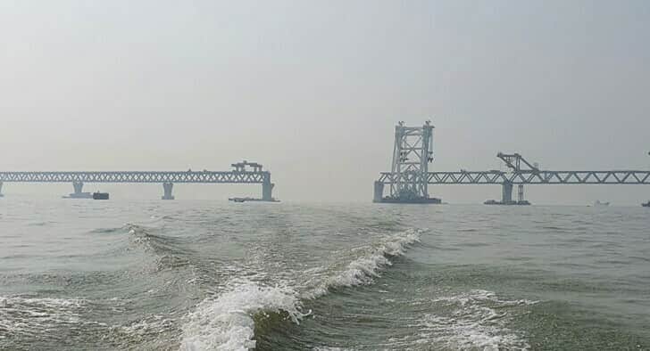 পদ্মা সেতুর শেষ স্প্যান বসছে কাল