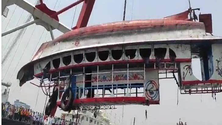শীতলক্ষ্যায় লঞ্চডুবির ঘটনায় এ পর্যন্ত ২৭ মৃতদেহ উদ্ধার