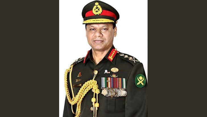 দেশে ফিরলেন সেনাপ্রধান জেনারেল শফিউদ্দিন