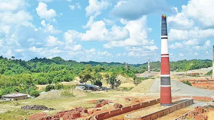 ২৮ ইটভাটাকে কোটি টাকা জরিমানা