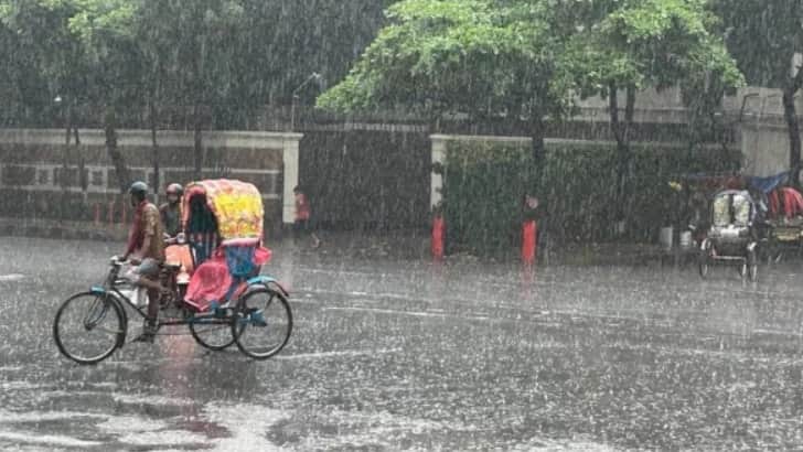 বৃষ্টির পূর্বাভাস