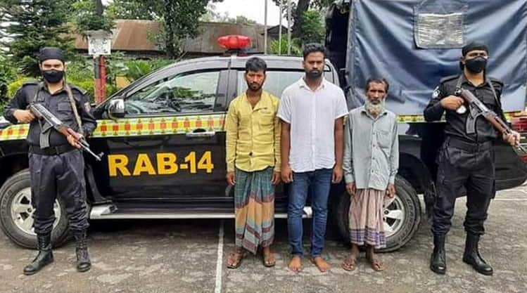 মানব পাচার চক্রের তিন সদস্য আটক