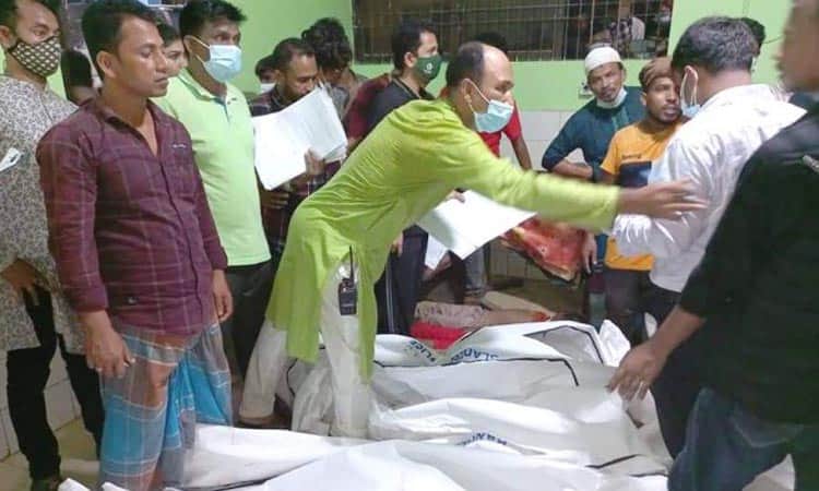 ব্রাহ্মণবাড়িয়ায় নিহত ২১ জনের মধ্যে পরিচয় পাওয়া গেছে ১৮ জনের