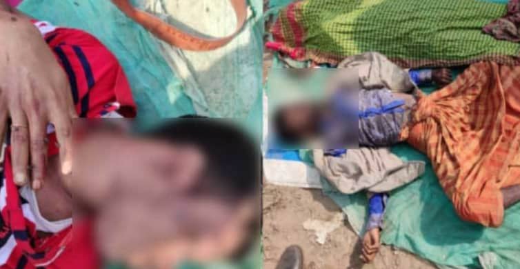 চাকা খোলা ট্রাকের ভেতর থেকে দুজনের মরদেহ উদ্ধার