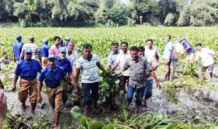 কচুরিপানা নিয়ে দুই পক্ষের সংঘর্ষ, আহত ২০