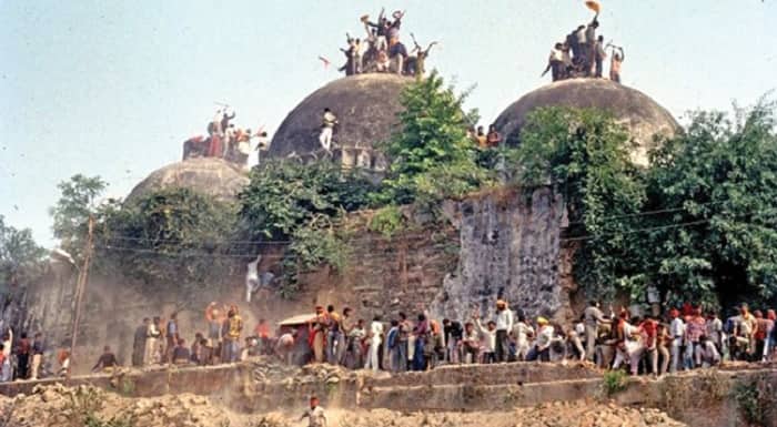 বাবরি মসজিদের জন্য জমি বরাদ্দ
