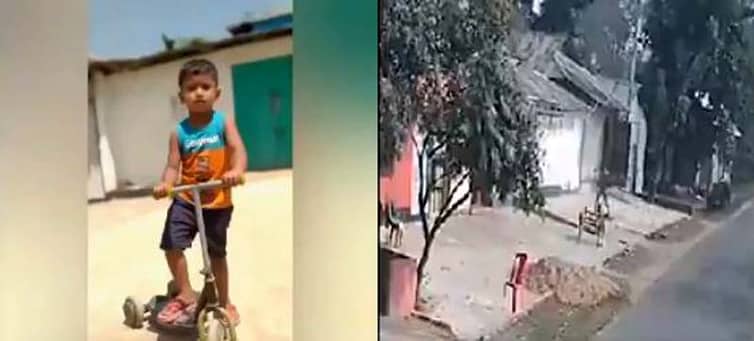 লাথি মেরে ফেলে পাথরের আঘাতে থেঁতলে দিল শিশুটিকে