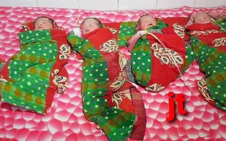 একসঙ্গে ৪ কন্যা সন্তানের জন্ম