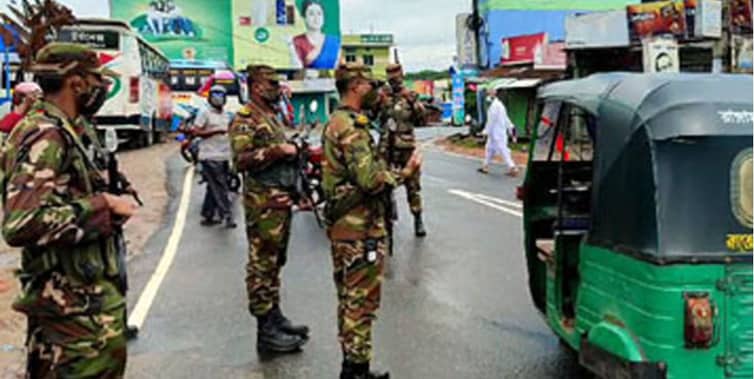 করোনা রোধে রাঙ্গামাটিতে কঠোরভাবে পালিত হচ্ছে লকডাউন