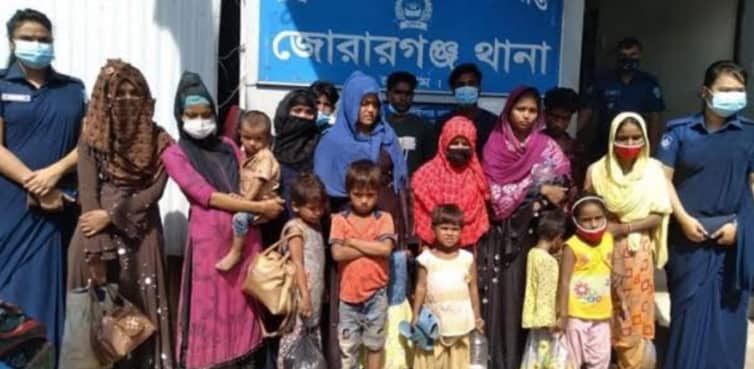 ভাসানচর থেকে পালিয়ে যাওয়ার সময় মিরসরাইয়ে আটক ১৮ রোহিঙ্গা