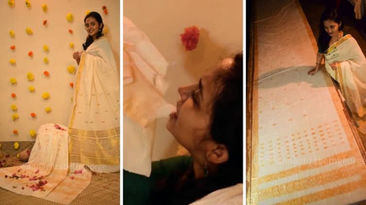 খিদে পেলে খেয়ে নেয়া যাবে এই শাড়ি