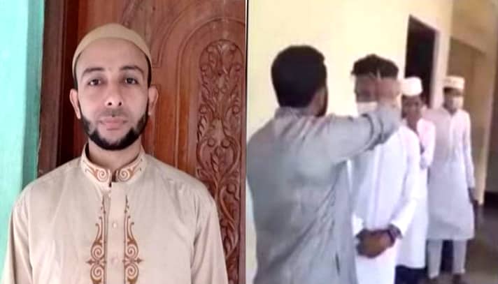 ৬ ছাত্রের চুল কেটে দেওয়া সেই মাদ্রাসা শিক্ষক কারাগারে
