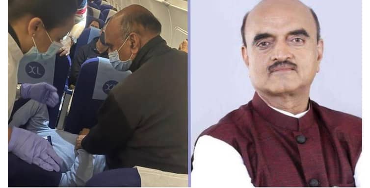মাঝ আকাশে হঠাৎ যাত্রী অসুস্থ, চিকিৎসা করলেন খোদ মন্ত্রী