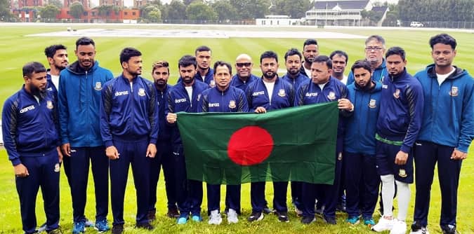সুদূর নিউজিল্যান্ডে লাল-সবুজের বিজয় উদযাপন বাংলাদেশ দলের