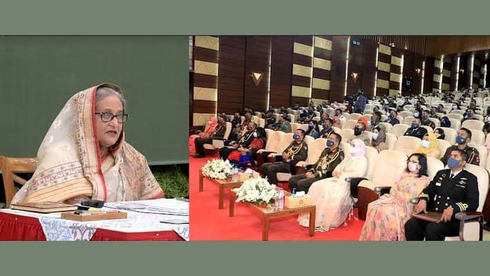 বাংলাদেশের অপ্রতিরোধ্য অগ্রযাত্রা কেউ থামাতে পারবে না: প্রধানমন্ত্রী